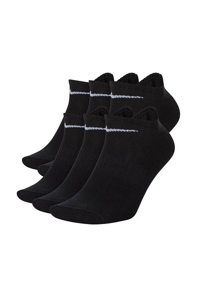 Nike Unisex 6er Pack Sneaker Sportsocken - Everyday, Lightweight No Show, einfarbig