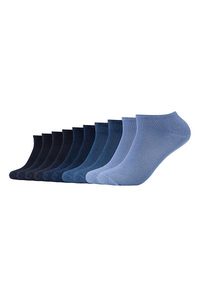 s.Oliver Packung mit 10 Unisex-Sportsocken – Einfarbig