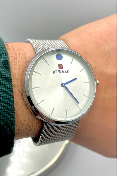 Reward New Season Silver Color Steel Men's Wrist Watch
