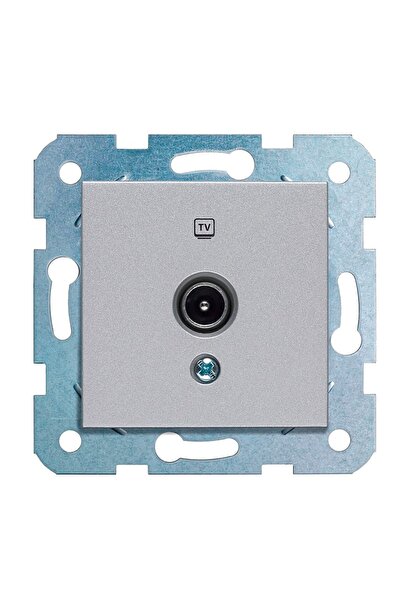 VİKO Priză pentru satelit Novella argintie F kon Sonlu Mek+dug/kap Compatibil...