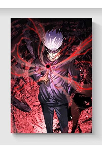fırsatlar diyarı Jujutsu Kaisen Satoru Gojo Anime Manga Poster - Yüksek Çözün...