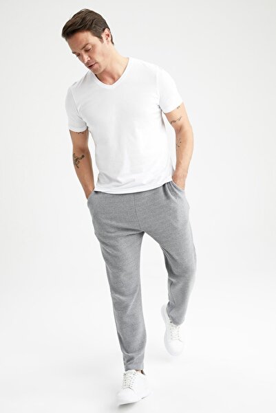 DeFacto Regular Fit Sweatpants with Lace Waist