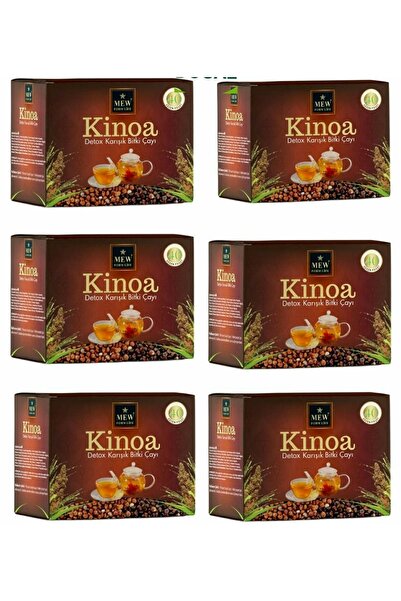 MEW FORM LİFE Kinoa Bitkisel Cay 40'lı Süzen Poşet 6 Paket