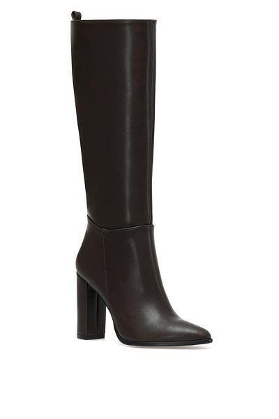 Nine West Almıray 2pr barna női sarkú csizma