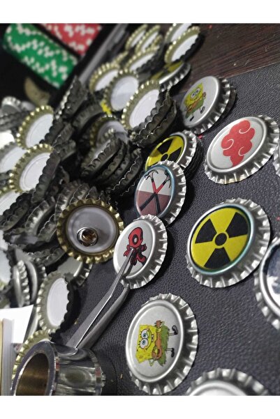 FanomCraft Vintage Marvel Rozet 7'li Set