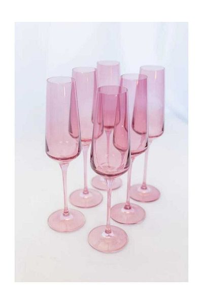 Paşabahçe Pink Coffee Soft Drink Water Glass Set 190 Cc