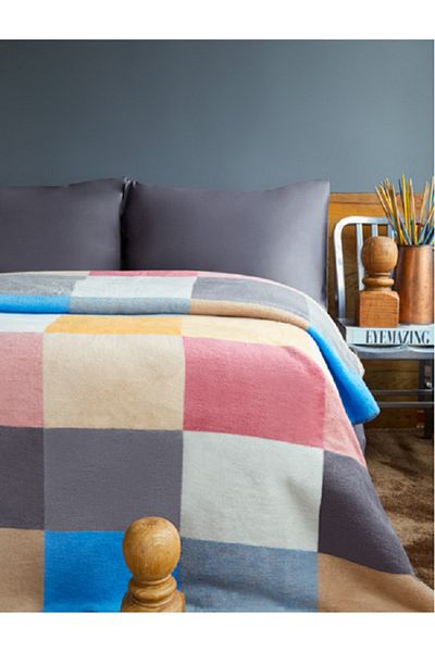 Sesli Luxury Plush Blanket 22130a Single 160x220 - Thick Warming Blanket