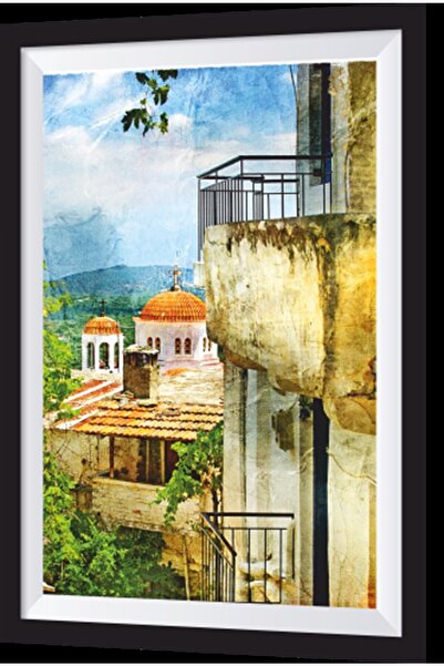 Hayat Poster Pictură artistică din lemn cu vedere la Paradis