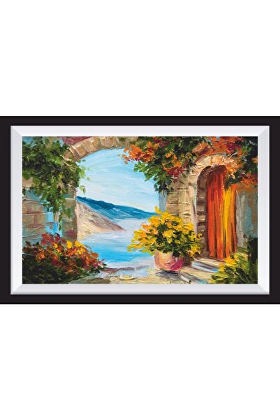 Hayat Poster Flowers in Marriage Ξύλινη επιτραπέζια ζωγραφική με θέα Καλλιτεχ...