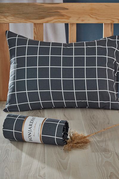 BONJARDİNHOME Single Fitted Sheet & One Pillow Case