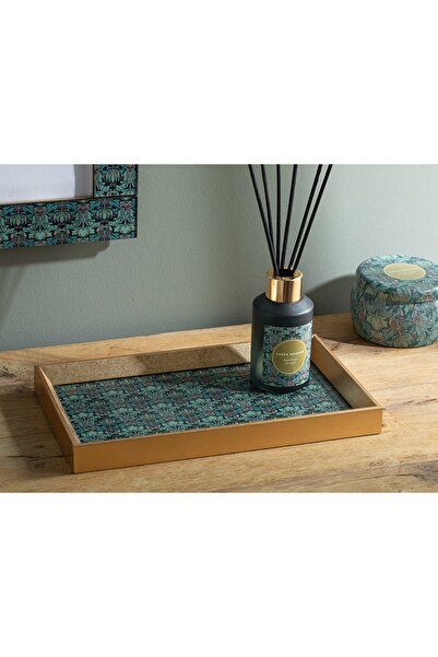 English Home Green Meadow Dekoratıf Tepsı 16x26 Cm Yeşil