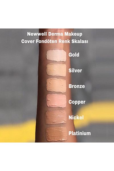 New Well Intensive Concealer Foundation Copper 30 ml