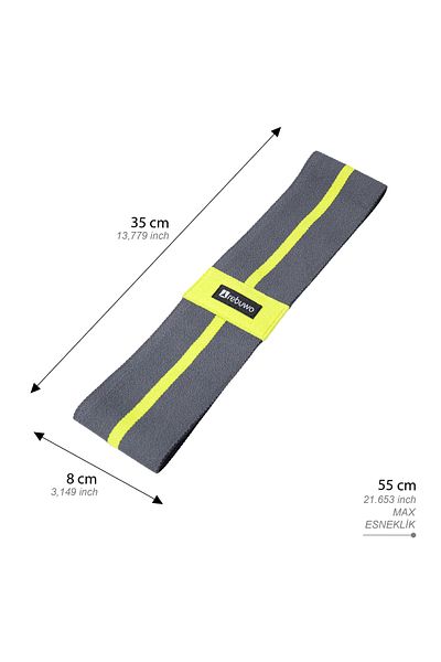 Rebuwo Pilates Fitness Sports Band - 35cm Resistance Rubber and Resistance Band, Squat Exercises