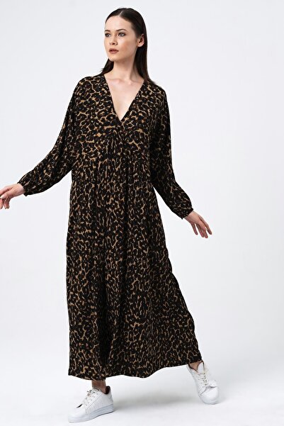 ALEXANDERGARDI Φόρεμα με μοτίβο V-λαιμόκοψη (b22-401a)