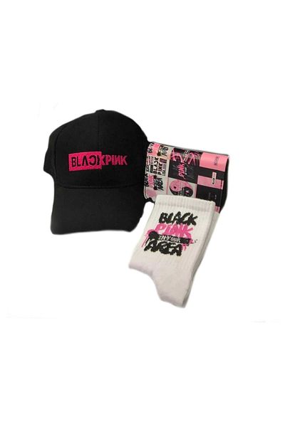 GC GÖKHAN CLUB Чорапи с портфейл и шапка Blackpink