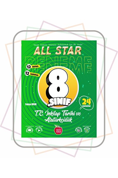 Newton Yayınları 8. Sınıf All Star 24'lü Inkilap Tarihi Deneme 2023