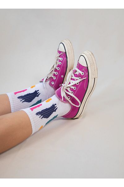 gentry Doodle Jump Cotton Socks