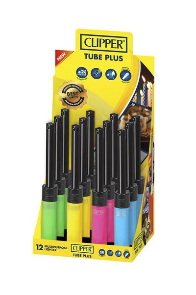 Clipper Mini Tube Mutfak Çakmağı 1 Adet Karışık Renk