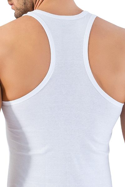 LÜXDRM 10 τεμ., 100% βαμβάκι, Ribana & Camisole, Back Cross, Ανδρικό Αθλητικό Μονό 1008