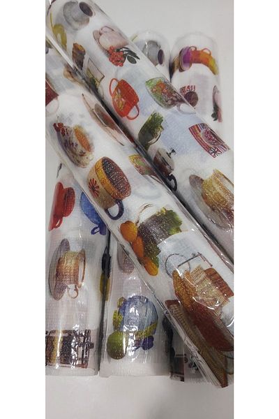 Taşkın Home 5 Pieces Shelf Cover and Refrigerator - Multi-Purpose Spreader for Drawer, Shoe Rack 45X2M