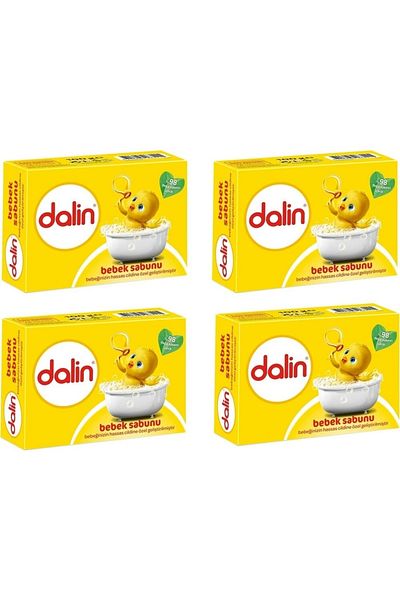 Dalin Baby Soap 100 Gr 4 Pieces