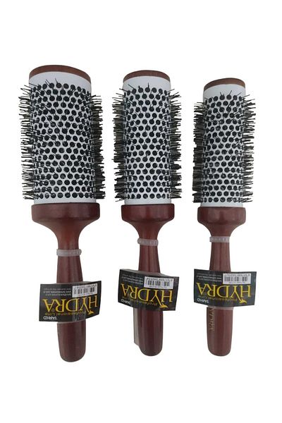 Hydra Professional Thermal Hair Brush Set 3 Pieces (hd-2170 + Hd-2169 +hd-2168)
