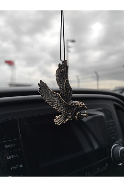 Esey Dizayn Kartal Araba Içi Dikiz Ayna Süsü