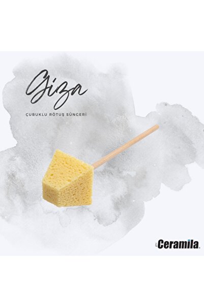 Glitz Ceramila سيراميلا جيزا 3048 إسفنجة سيراميك للتشذيب على شكل هرم 25*55*45 مم