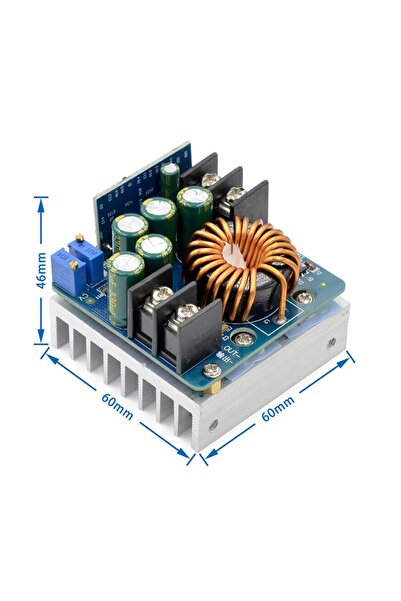 Genel Markalar 400w 12v / 60v 15a Voltaj Düşürücü Modül Güç Kaynağı Voltaj Ve...