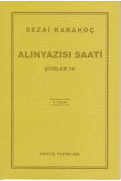 Diriliş Yayınları Şiirler 9 Alınyazısı Saati