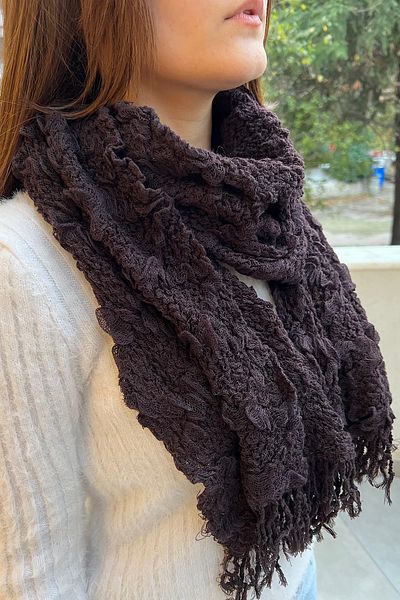 novon Fringed Twist Shawl
