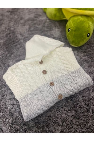MİNİKAY BABY Gradient Hooded Baby Rompers