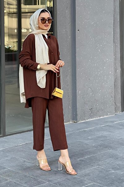 VOLT CLOTHİNG Σετ Παντελόνι Hijab - Γυναικείο