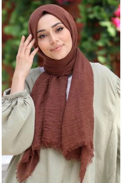 HAR-UM Ticaret الحجاب المرأة التفاف شال الشوكولاته