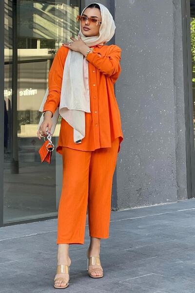 VOLT CLOTHİNG Hidzsáb nadrág szett - női