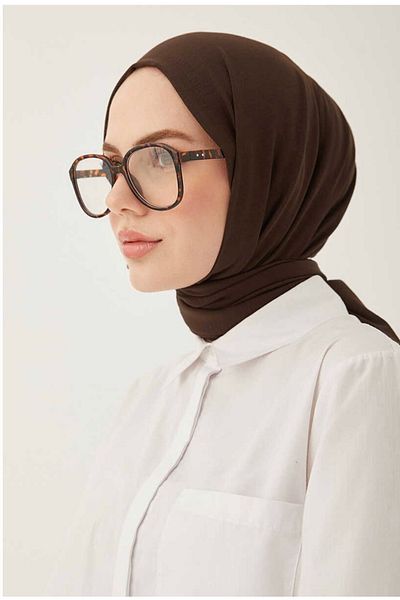 Mides scarf Βαμβακερό σάλι Cazz Bitter Brown