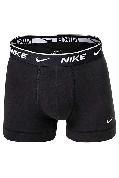 Nike Herren Boxershorts, 3er Pack - Trunks, Logobund, Cotton Stretch