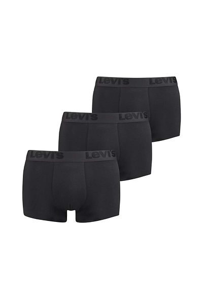 Levi's LEVI´S Herren Trunks – Premium Trunk, Baumwollstretch, 3er-Pack