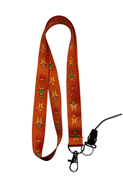 StormiStoretr Tarçınlı Kurabiye Boyun Ipi Telefon Askısı