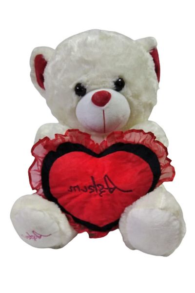 CEBECİ TİCARET Plush Bear Soft White-45 - Cm