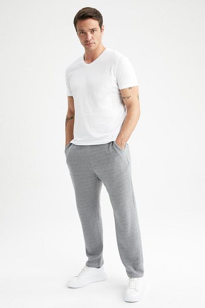 DeFacto Regular Fit Sweatpants with Lace Waist