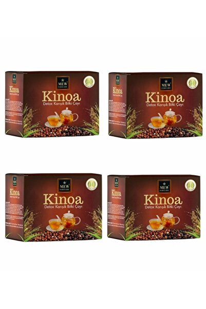 Mew Kinoa Çay Detox 40'lı Süzen Poşet (4'lü Set)