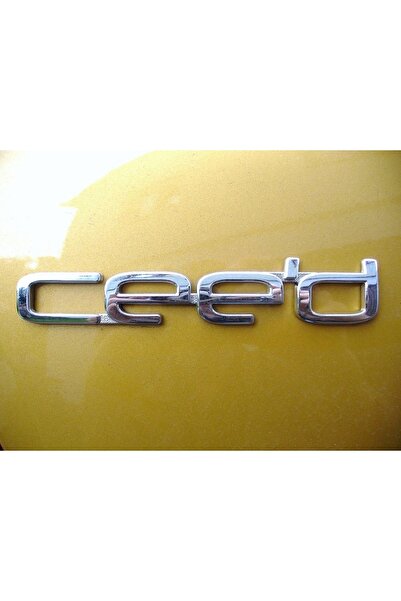 Generic Brand Kia Ceed Luggage Original 3m 3d Chrome Abs Logo Emblem