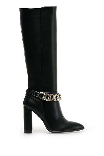 Nine West Elennı 2pr Black Women's Heeled Boots