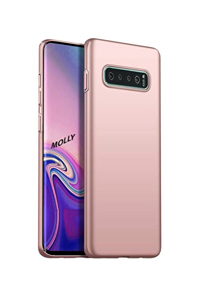 Molly Galaxy S10 Uyumlu Rose Mat Silikon Kılıf