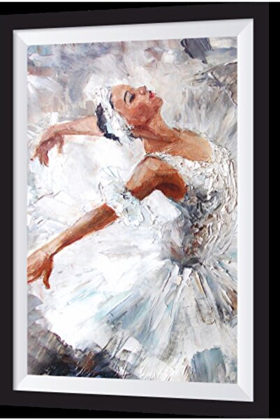 Hayat Poster Balet Dance Artistic Frame Look Pictură din lemn