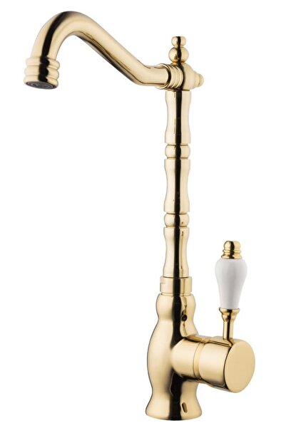 Guadro Armatür Guadro Rustik Gold Mutfak Eviye Bataryası