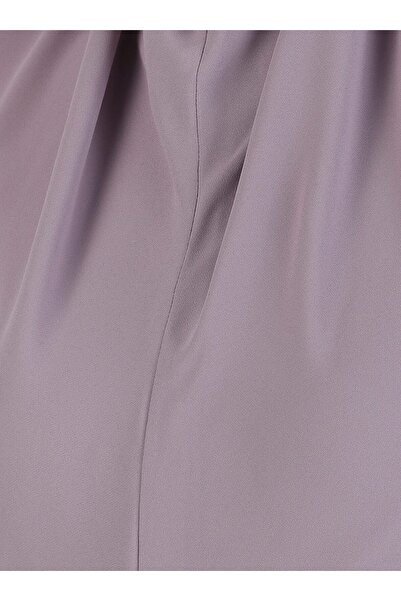 Ecardin Crepe Fabric Tied Belt Turban - St 091 Smoke Rose