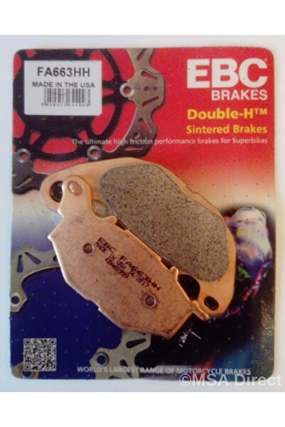 EBC Yamaha Yzf R25 Ön Fren Balatası Fa663hh Sinterli Balata N11.69653