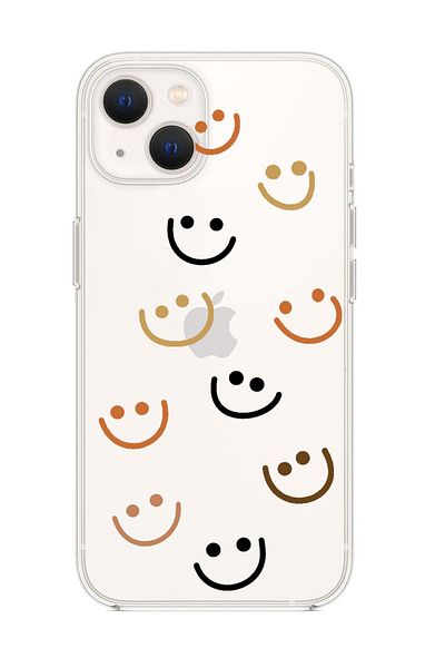 butikcase حافظة هاتف آيفون 13 منقوشة وشفافة